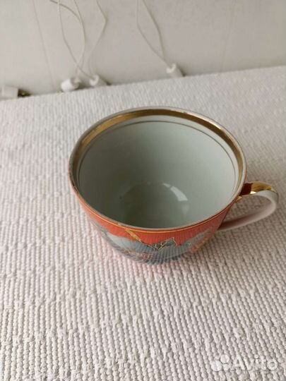 Чайная пара крупного размера 