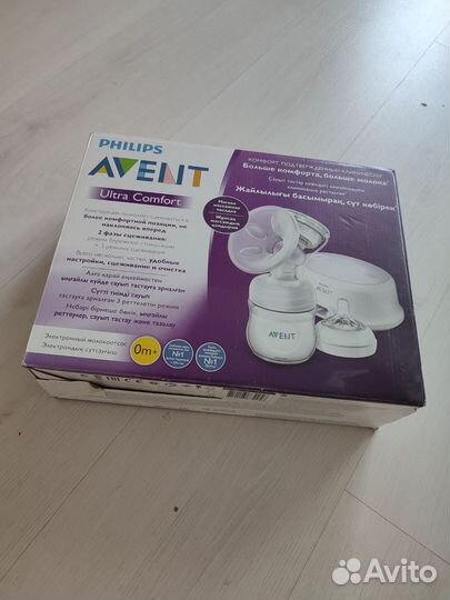 Молокоотсос avent электрический