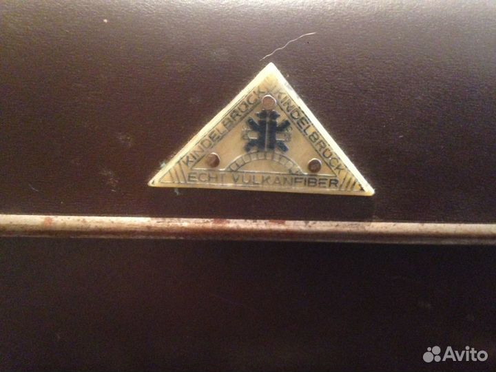 Чемодан Kindelbruck Echt Vulkanfiber