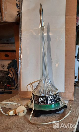Светильник ночник Ракета СССР