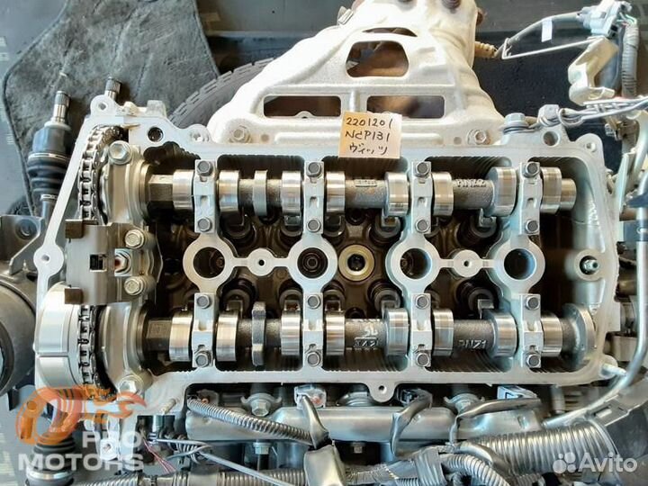 Двигатель 1NZ-FE 1.5 VVT-I Эл. Дрос. NCP131