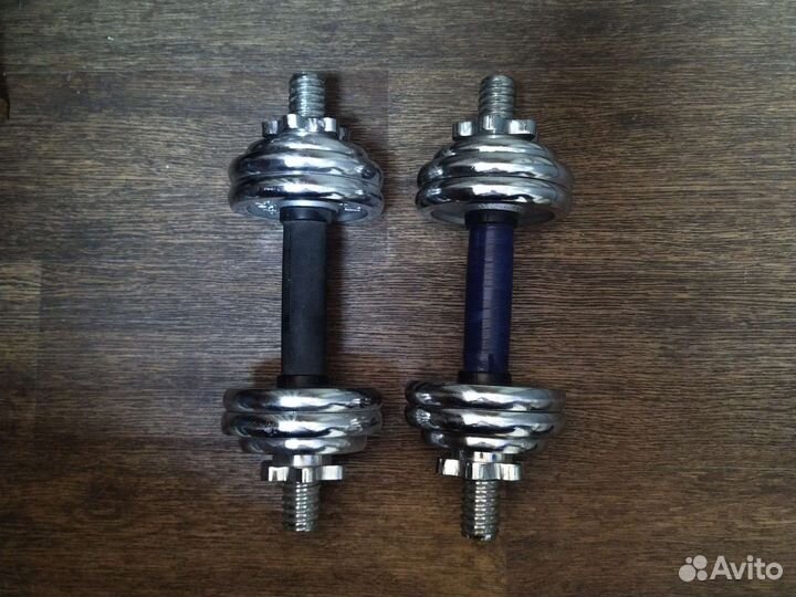 Гантели разборные