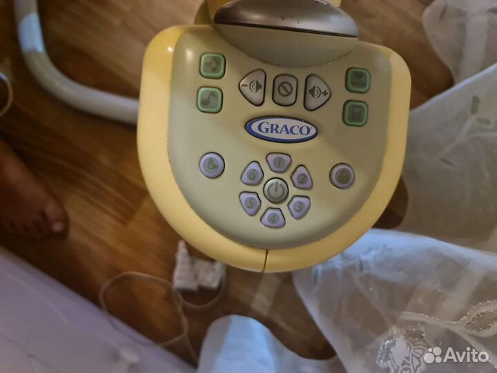 Детские электрокачели Graco