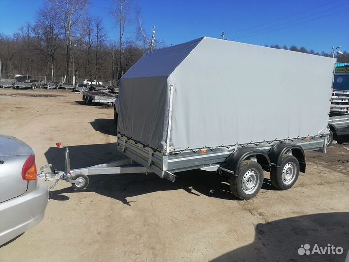 Прицеп 33.022 с тентом аэро 150.Запчасти. Доставка