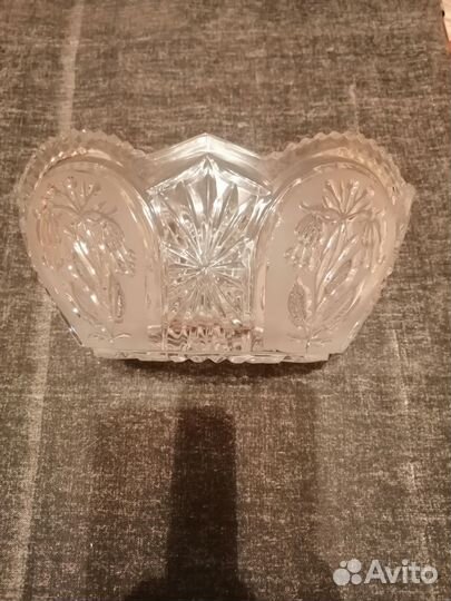 Ваза хрустальная СССР