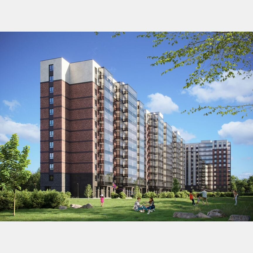 1-к. квартира, 34,8 м², 6/12 эт.
