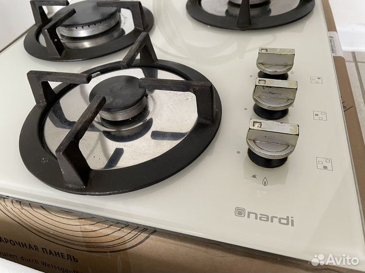 Встраиваемая варочная газовая панель 3 комфорки