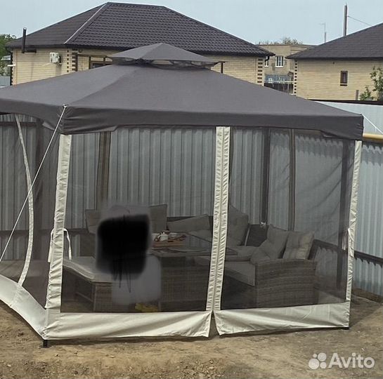 Шатер с москитной сеткой