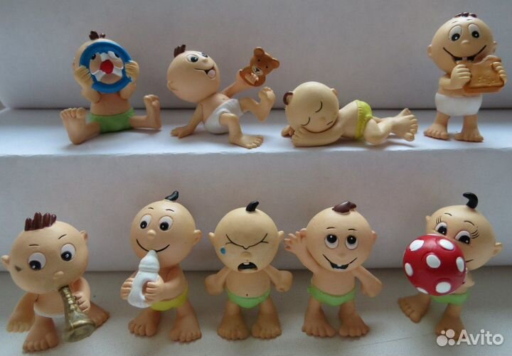 Серии киндер, чупа-чупс, фреш тойс и тд