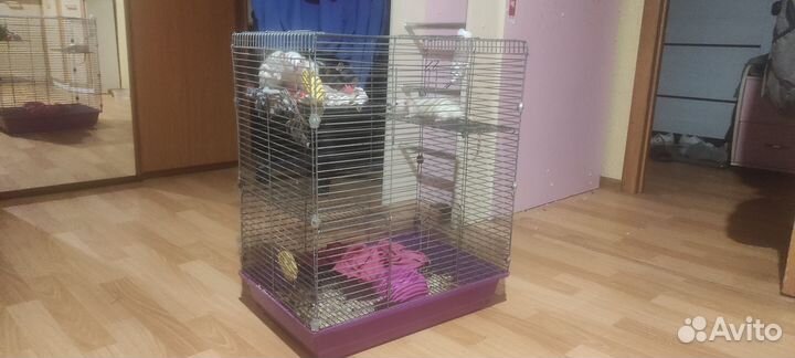Клетка для грызунов большая