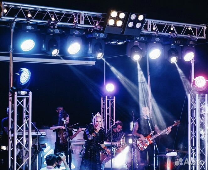 Аренда звук, свет, экран, сцен На день, месяц, год