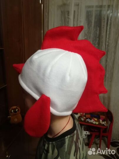 Шапка петуха