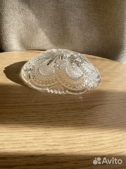 Салатник хрустальный