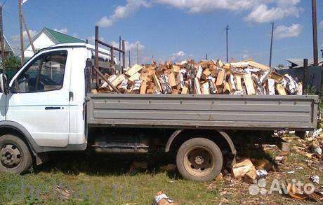 Дрова колотые