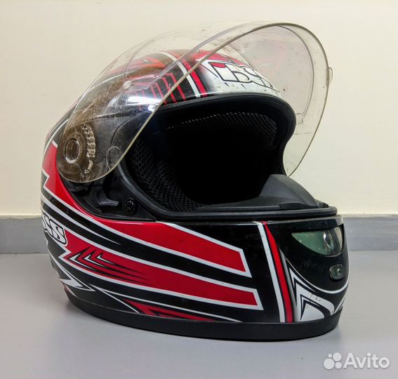 Шлем для мотоцикла IXS, размер 53, 54, 55, 56 (XS)