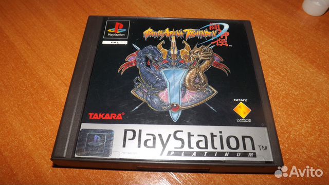 Battle Arena Toshiden для PS1 (PAL) Лицензия