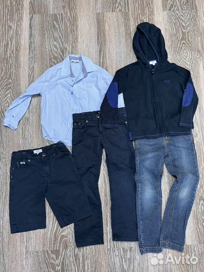 Пакет брендовой одежды на мальчика 5 лет hugo boss