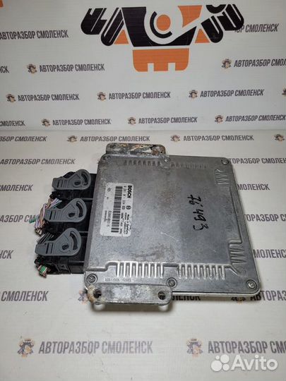 Блок управления двигателем Renault Laguna II (2001