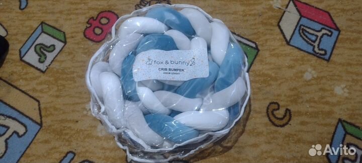 Бампер для детской кроватки