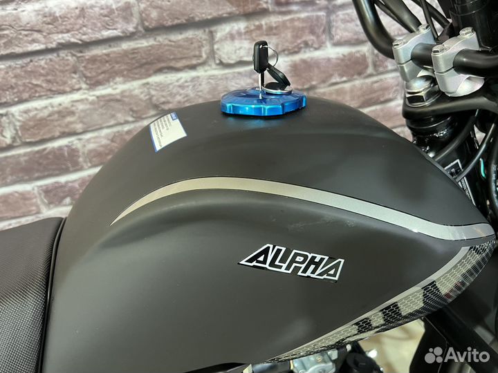 Мопед Alpha Tourist 125 Black Matt (2024)