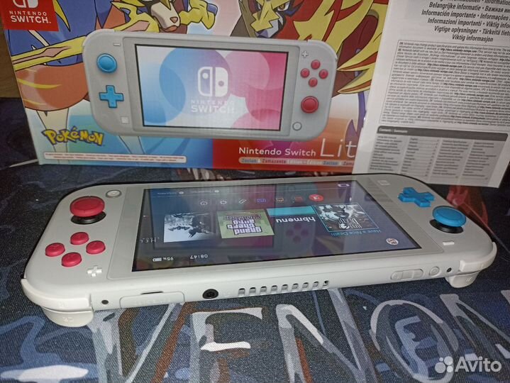 Nintendo switch lite прошитая чип 160gb