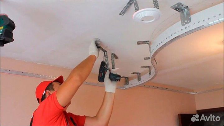 Натяжные потолки с сервисным обслуживанием