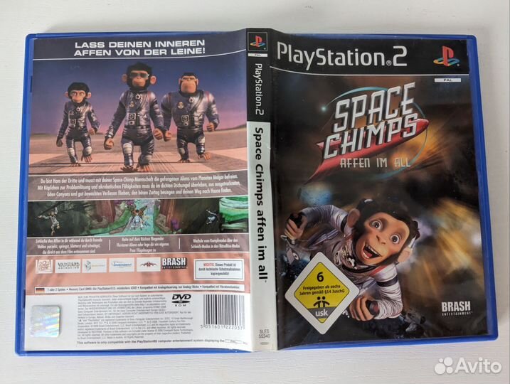 Space chimps ps2 лицензия