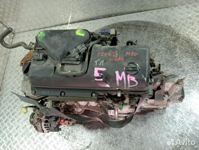 Двигатель CR12DE Nissan Micra 1.2 Бензин+ МКПП