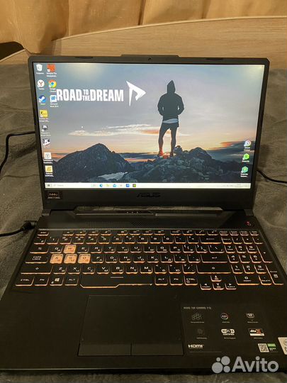 Игровой ноутбук asus TUF Gaming FX506LH-HN004T