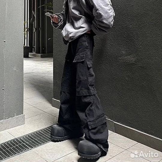 Брюки Cargo Flared Pants Project