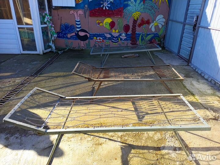 Кровать раскладушка военная