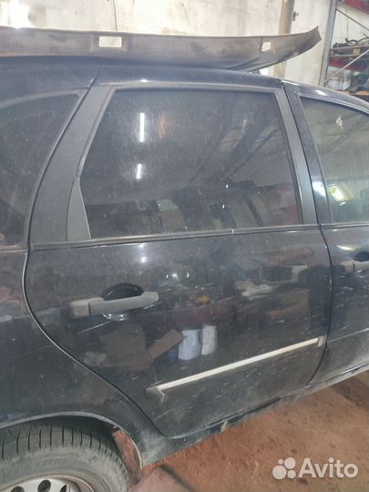 Дверь задняя правая калина 1