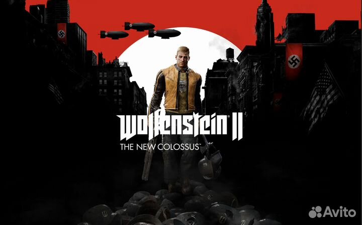Wolfenstein 2 II The New Colossus (PS4) Б/У