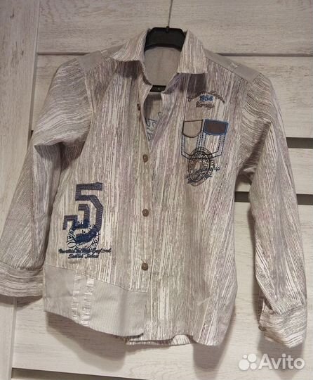 Рубашка для мальчика 128