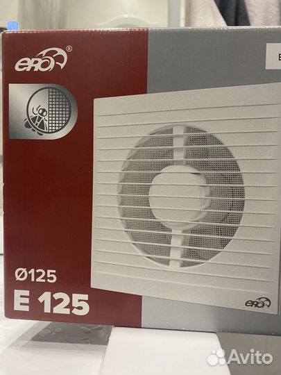 Вентилятор вытяжной Е125