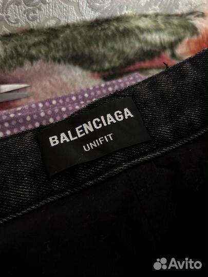 Bаlеnсiaga slаshеd jeans джинсы