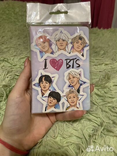 Обложка на паспорт bts