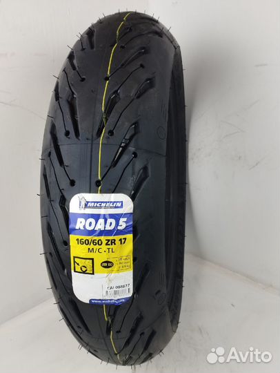 Мотошина 160 60 17 Michelin Road 5