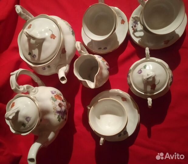 Сервиз винтаж конец 40х гг