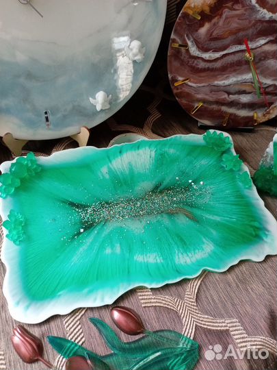 Поднос ручной работы