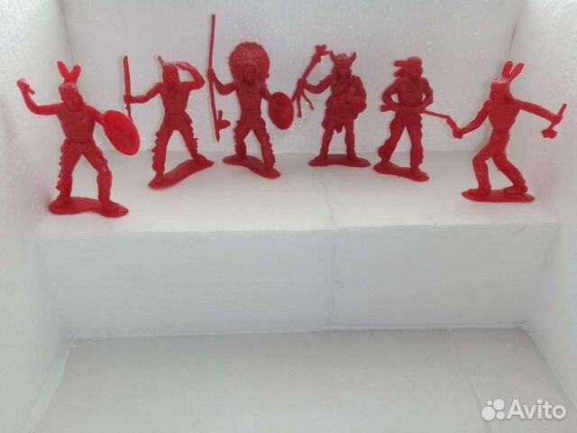 Индейцы солдатики Дзи, Airfix, Domplast