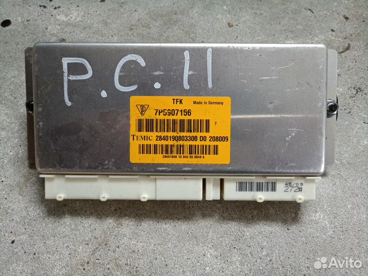 Porsche cayenne 958 Turbo блок управления