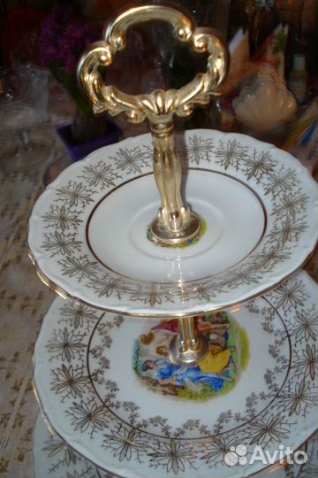 Ваза из фарфора производство Чехия