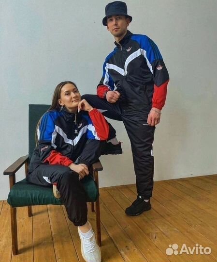 Спортивный костюм в стиле 90-х Adidas