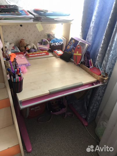 Растущая парта деми