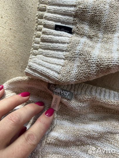 Комплект шапка и снуд