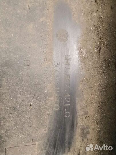 Бампер задний volkswagen polo седан 18 г