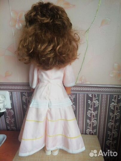 Кукла времён СССР, большая шагающая