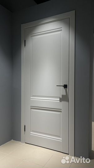 Двери межкомнатные светло серые