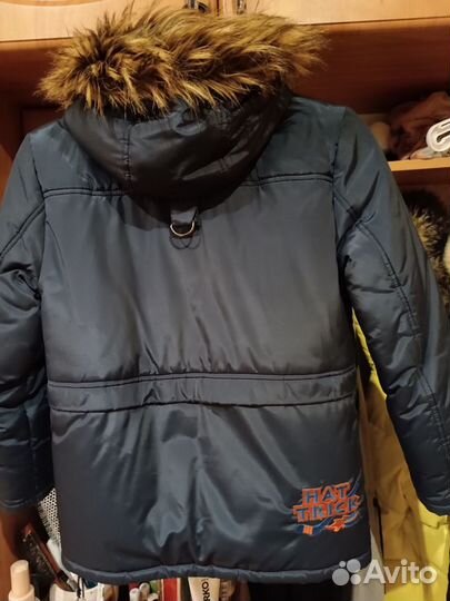 Куртка зимняя для мальчика, размер 140